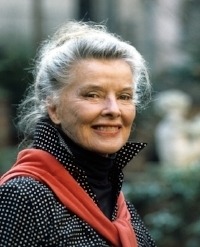 Katherine Hepburn as beautiful in old age as when young, if not more so 